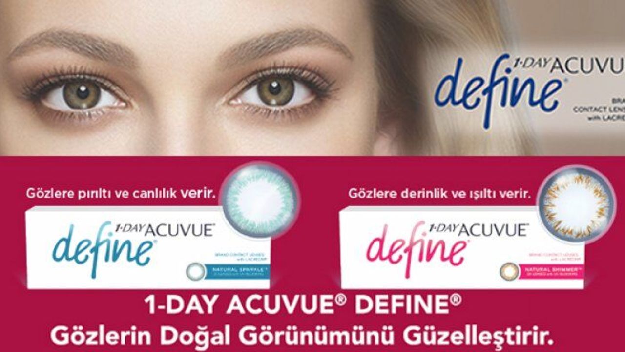 Johnson'dan Yepyeni Bir Kontak Lens, DEFINE!