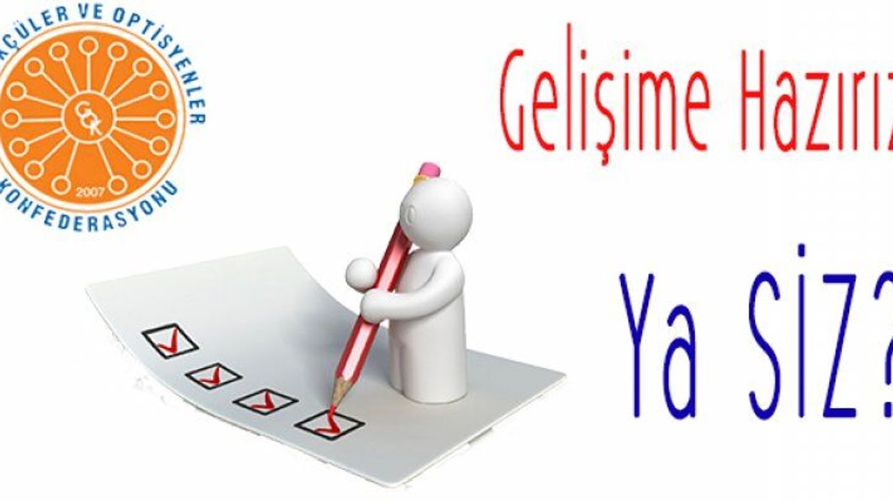 Gözlükçüler ve Optisyenler Konfederasyonu'ndan 2016 Eğitim Program Anketi