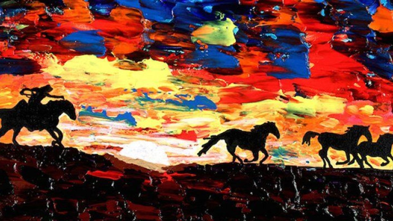 Gözleri Görmeyen Ressamın Elinde Hayat Bulan Renkler