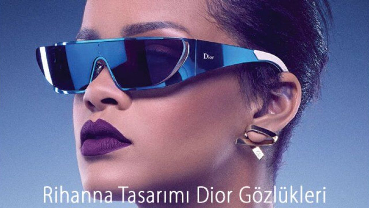Rihanna’nın Gözlük Tasarımı Dior’un Ellerinde Hayat Buldu!