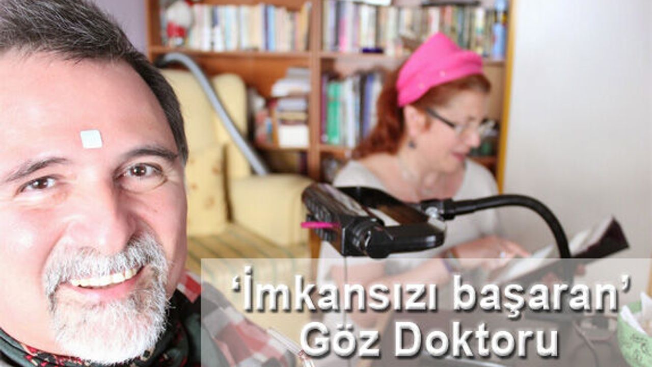 Göz doktoru Alper Kaya 26 yıldır ALS hastası