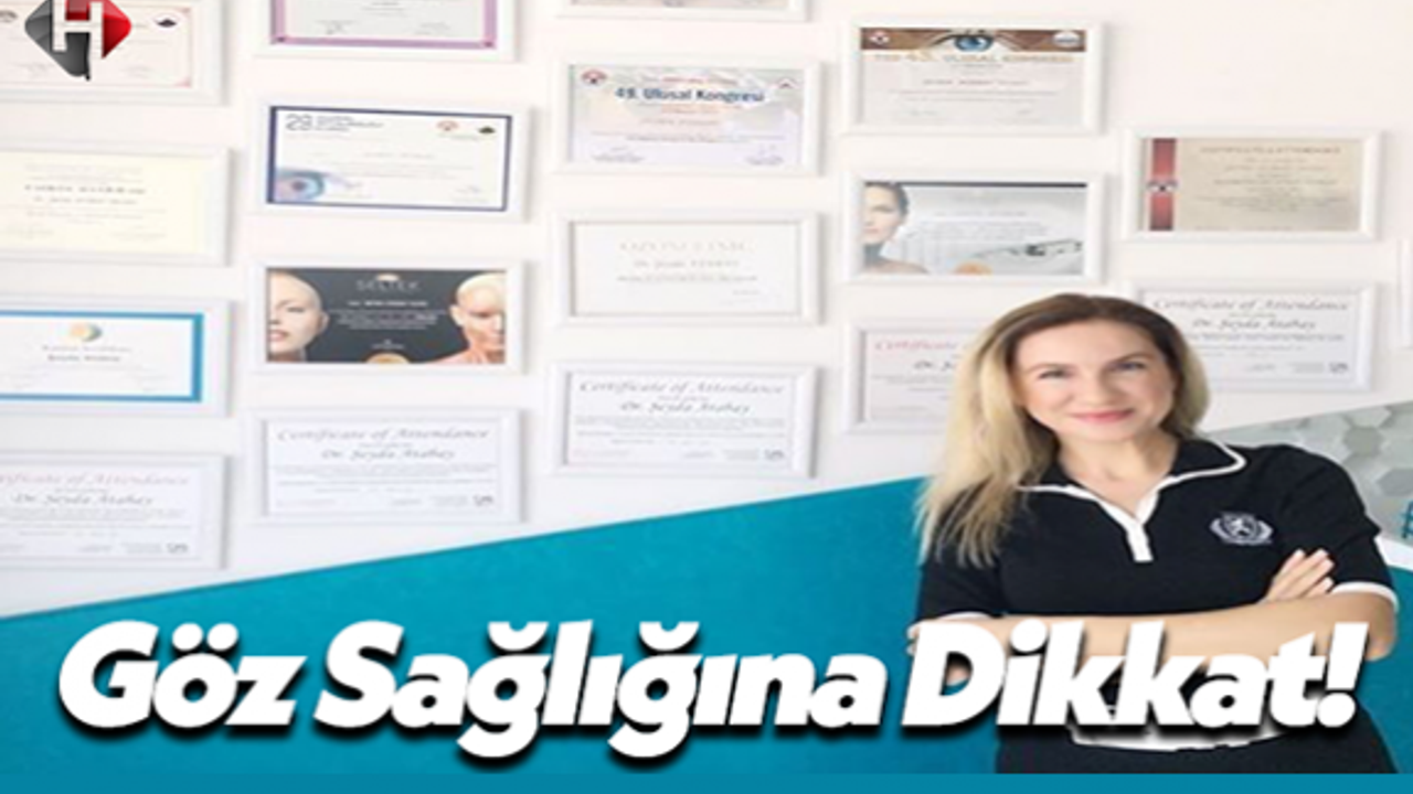 Uzmanlar: Yeni Yılda Göz Sağlığına Dikkat Edin!