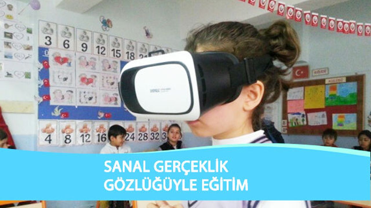 Çorum’da Sanal Gerçeklik Gözlüğüyle Eğitim Verildi