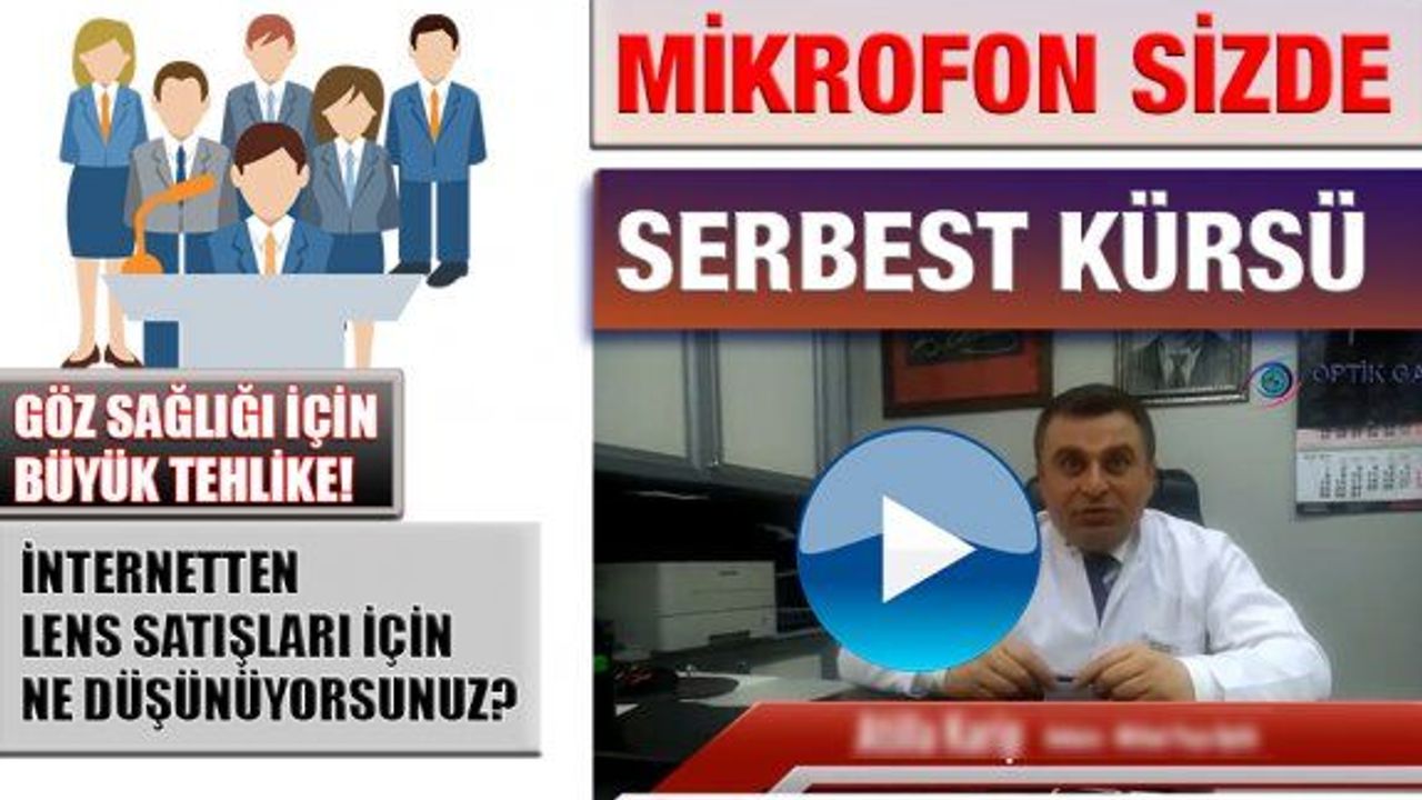 İnternetten Lens Satışları Serbest mi Bırakılacak?