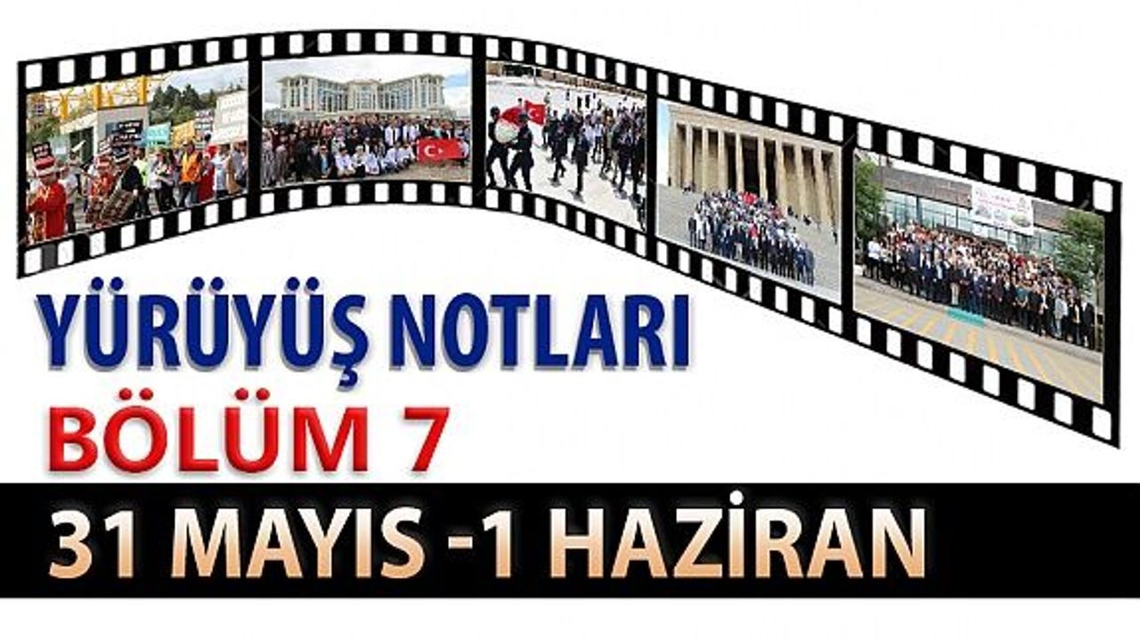 "Bildiğim tek şey var. Sonucu ne olursa olsun, iyi ki yürüdüm. "