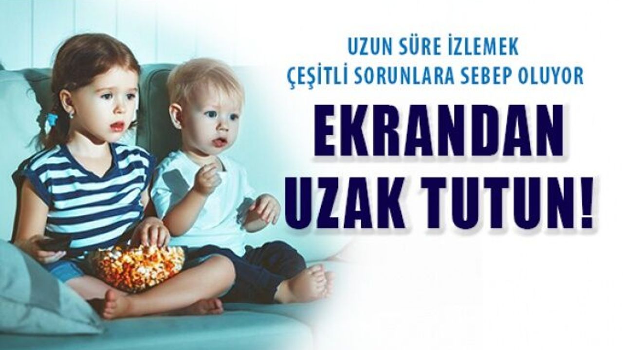 Uzun Süre Televizyon Seyretmek Çocuklarda Dikkat Eksikliğine Yol Açıyor!