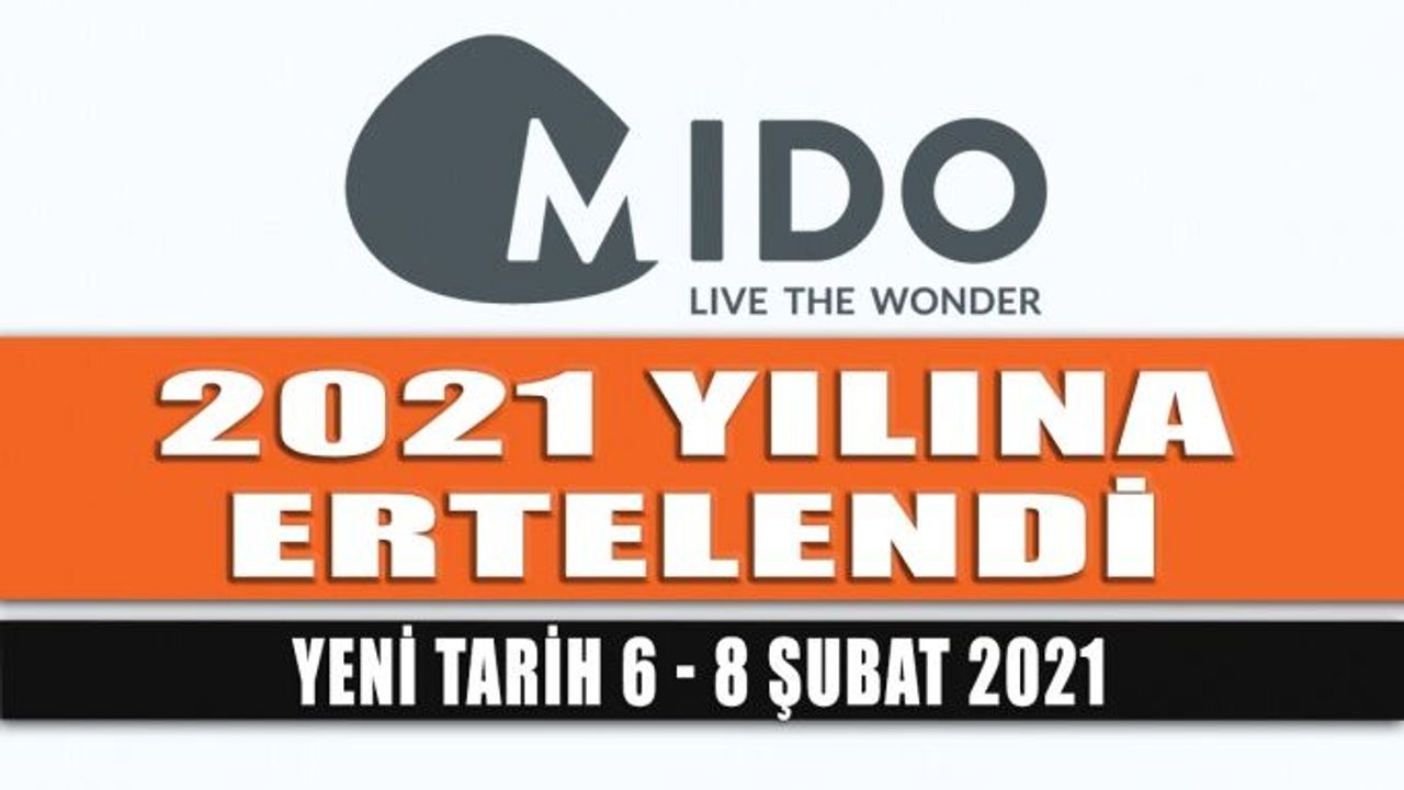 Mido2020 Optik Fuarı 2021 Yılına Ertelendi!