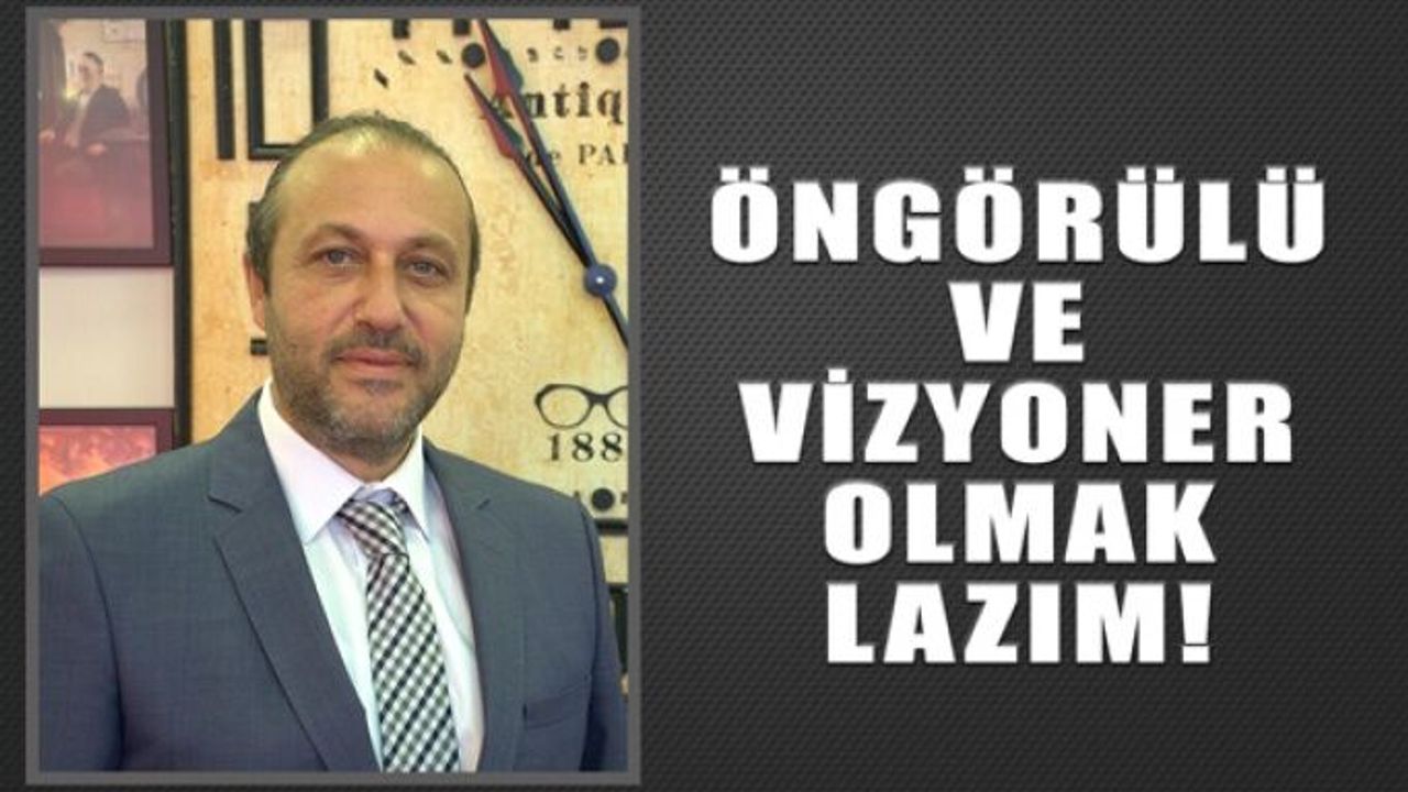 Koruyucu Maske ve Gözlük Konusunda Öngürülü - Vizyoner Olmak Lazım