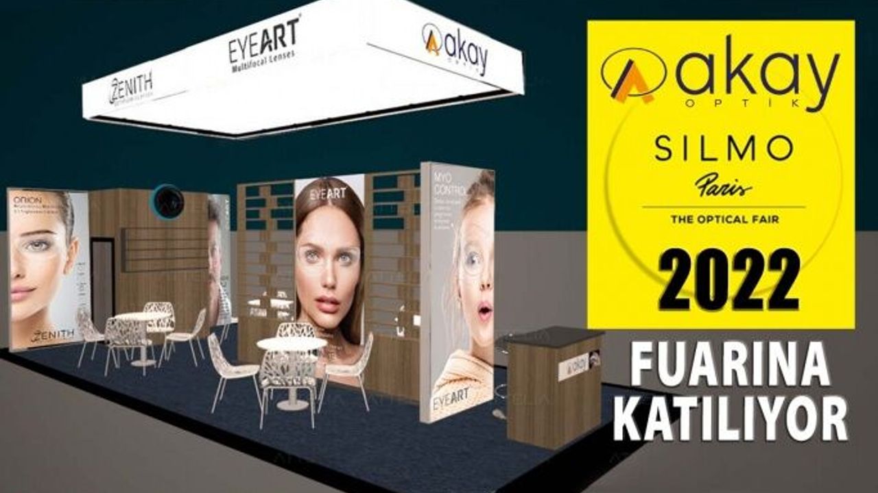 Akay Optik SILMO PARIS 2022 Optik Fuarına Katılıyor