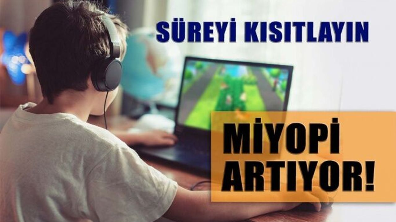 Çocuklarda Dijital Ekran Süreleri Uzadıkça Göz Problemleri Artıyor!