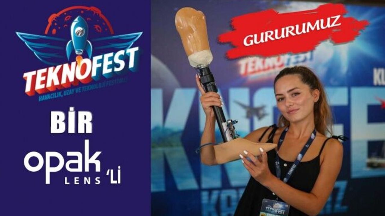 Teknofest 2022'de Bir Opak Lens'li "Senanur Yıldız" Finale Kaldı