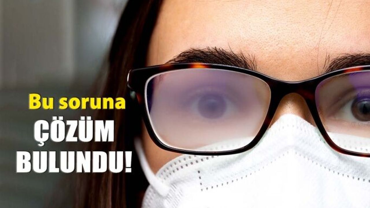 Gözlük Buğulanması Sorununa Çözüm Bulundu