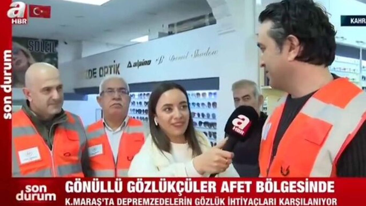 Gönüllü Gözlükçüler Depremzede Vatandaşların Gözlüklerini Ücretsiz Olarak Temin Ediyor