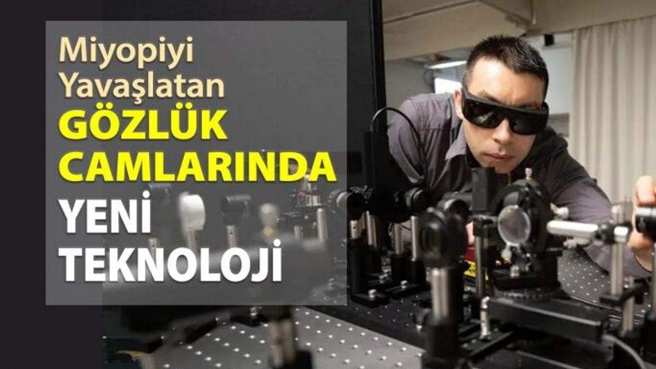 Miyopluğun İlerlemesini Yavaşlatan Gözlük Camlarında Yeni Üretim Yaklaşımı