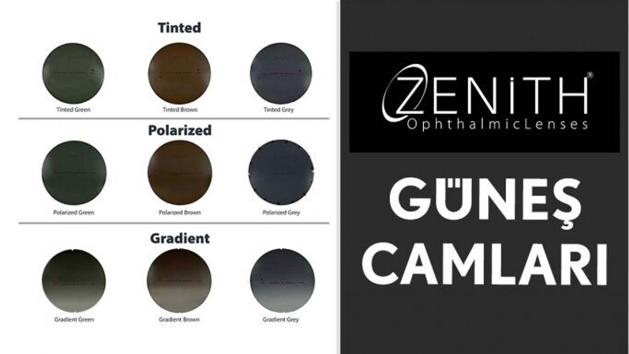 Zenith Güneş Camları Optik Mağazaların Hizmetinde