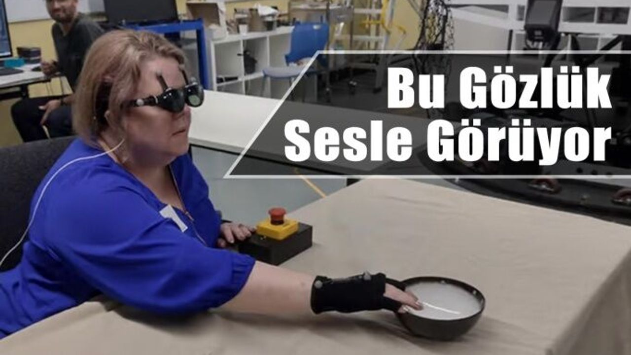 Etrafı Ses Dalgaları ile Gören Akıllı Gözlük Yapıldı