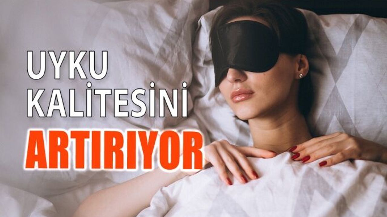Göz Maskesi Kullanmak Uyku Kalitesini Artırıyor