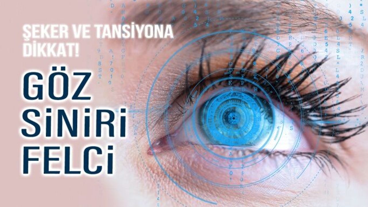 Yüksek Tansiyon Ve Şeker İçin Göz Siniri Felci Tehlikesi