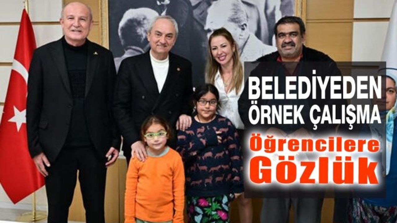 Belediyeden Göz Sağlığı Adına Örnek Davranış