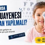 Çocuklarda Göz Muayenesi Ne Zaman Yapılmalı?