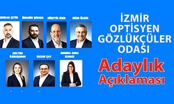 İzmir Optisyen - Gözlükçüler Odası Adaylık Açıklaması