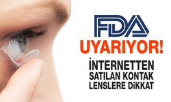FDA Uyarıyor İnternetten satılan kontak lenslere dikkat!