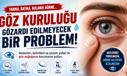 Gözleriniz Sürekli Yanıyorsa Sebebi “Göz Kuruluğu” Olabilir