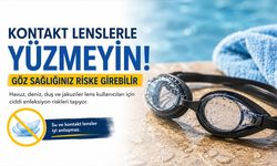 Kontak Lensle Yüzmek Görmenizi Tehlikeye Atabilir