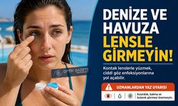 Denize ve Havuza Lensle Girmek Göz Sağlığını Tehlikeye Atabilir
