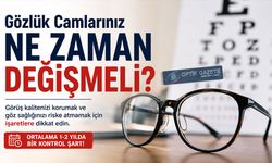 Gözlük Camları Ne Zaman Değiştirilmeli?