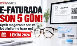 Optik mağazaları için 1 Ekim e-Fatura rehberi