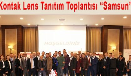 Kontak Lens Tanıtım Toplantısı Samsun...