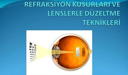 Refraksiyon Kusurları ve Lenslerle Düzeltme Teknikleri
