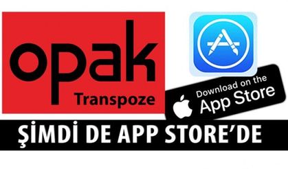 Opak Transpoze Uygulaması App Store'de
