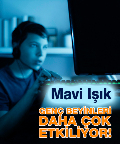 Mavi Işık Genç Beyinleri Daha Çok Etkiliyor!