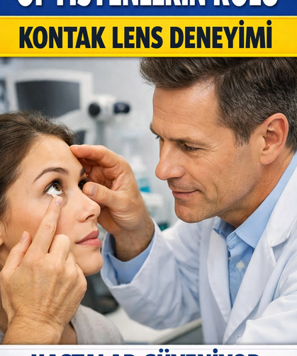 Optisyenler Kontak Lens Deneyiminde Kilit Rol Oynuyor