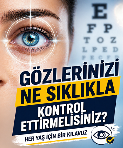 Gözlerinizi Ne Sıklıkla Muayane Ettirmelisiniz?