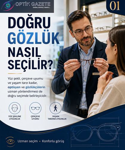 Yüz Şeklinize Uygun Gözlük Nasıl Seçilir?