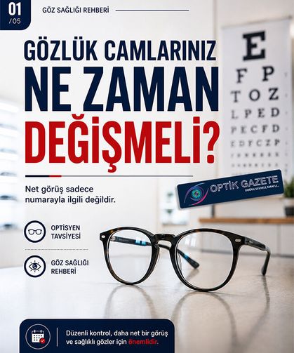 Gözlük Camları Ne Zaman Değiştirilmeli?