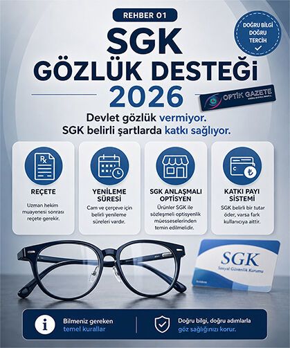 SGK Gözlük Desteği Hakkında En Çok Merak Edilenler