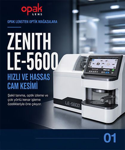 Opak Lens’ten Optik Mağazalara Cam Kesme Teknolojisi Desteği