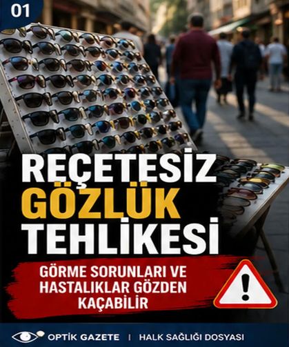 Reçetesiz Gözlük Tehlikesi: Görme Sorunları Gözden Kaçabilir