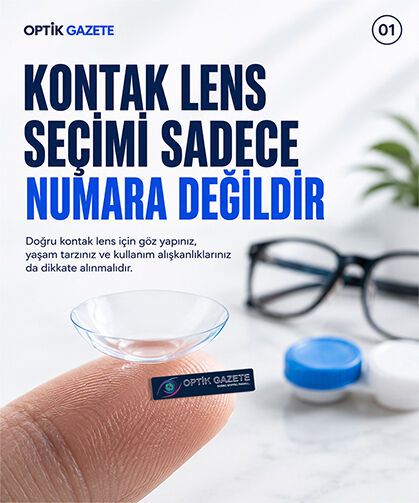 Kontak Lens Seçimi Sadece Numara Değildir