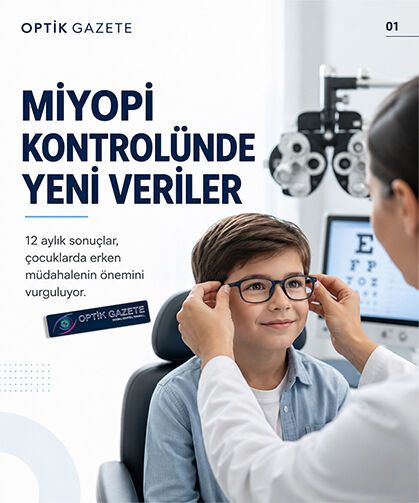 Çocuklarda Miyopi Kontrolünde Yeni Veriler