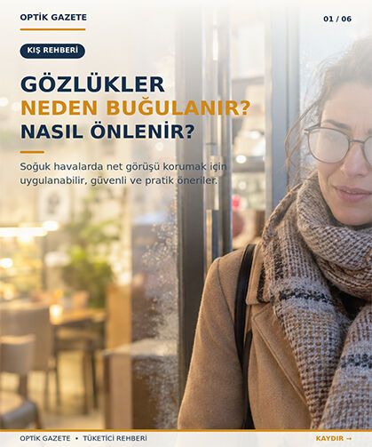 Gözlükler Neden Buğulanır, Nasıl Önlenir?