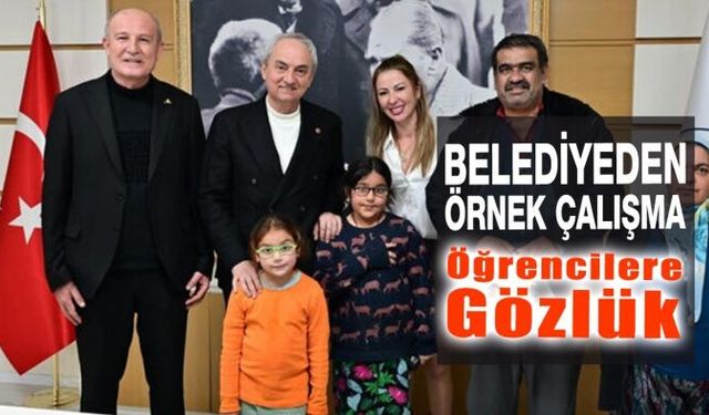 Belediyeden Göz Sağlığı Adına Örnek Davranış