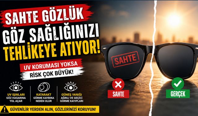Sahte Gözlük Tehlikesi Büyüyor, Uzmanlar Uyarıyor!