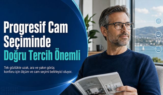 Progresif Gözlük Camı Seçerken Nelere Dikkat Edilmeli?