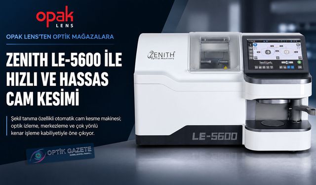 Opak Lens’ten Optik Mağazalara Cam Kesme Teknolojisi Desteği