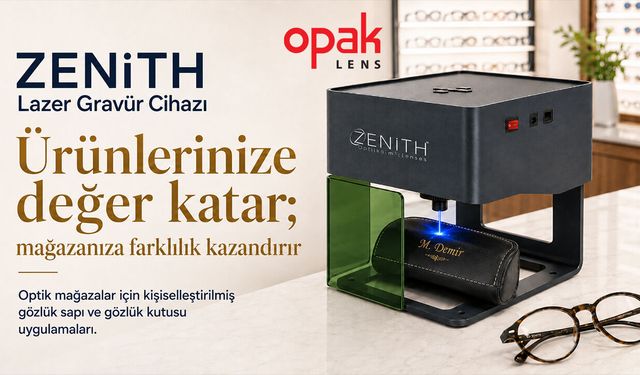 ZENiTH Lazer Gravür Cihazı Ürünlerinize Değer Katar